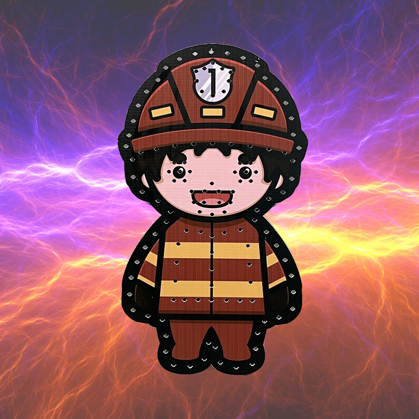Fireman Singing Face
